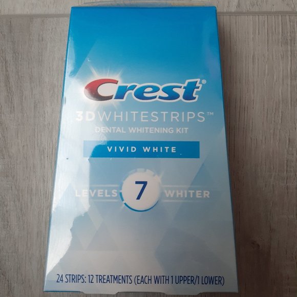 brand new crest 3D white strips